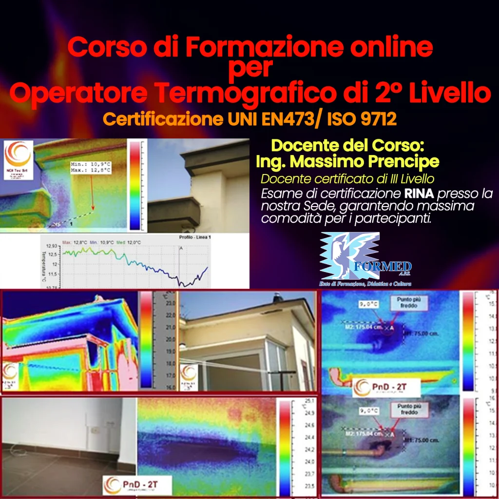 Corso di formazione per Operatore termografico di 2° Livello